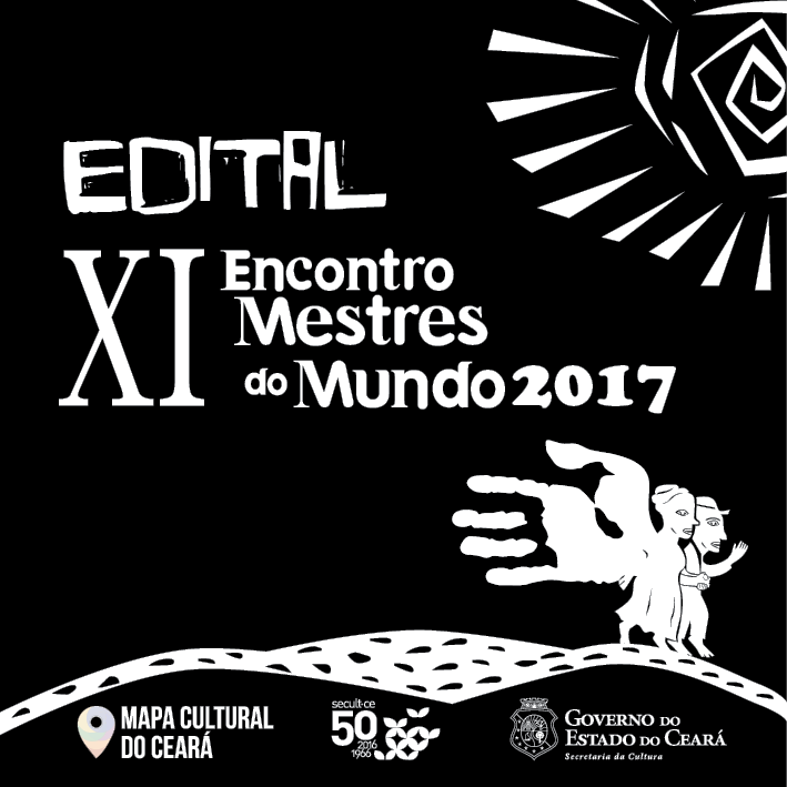 Secult comunica prazo para entrega da documentação junto ao protocolo para entidade classificada para realização do XI Encontro Mestres do Mundo 2017