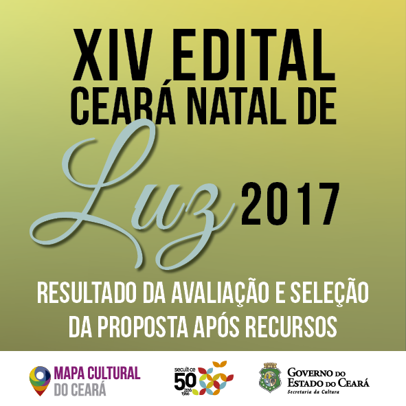 Resultado Após Recurso da Avaliação e Seleção da proposta – XIV Edital Natal de Luz