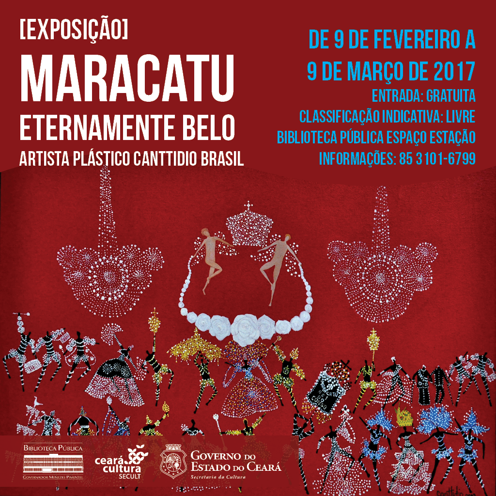 Biblioteca Pública traz nesta semana abertura de Exposição sobre o Maracatu, Oficina de Máscaras, Contação de Histórias, e destaca o Acervo sobre o Carnaval escrito por cearenses
