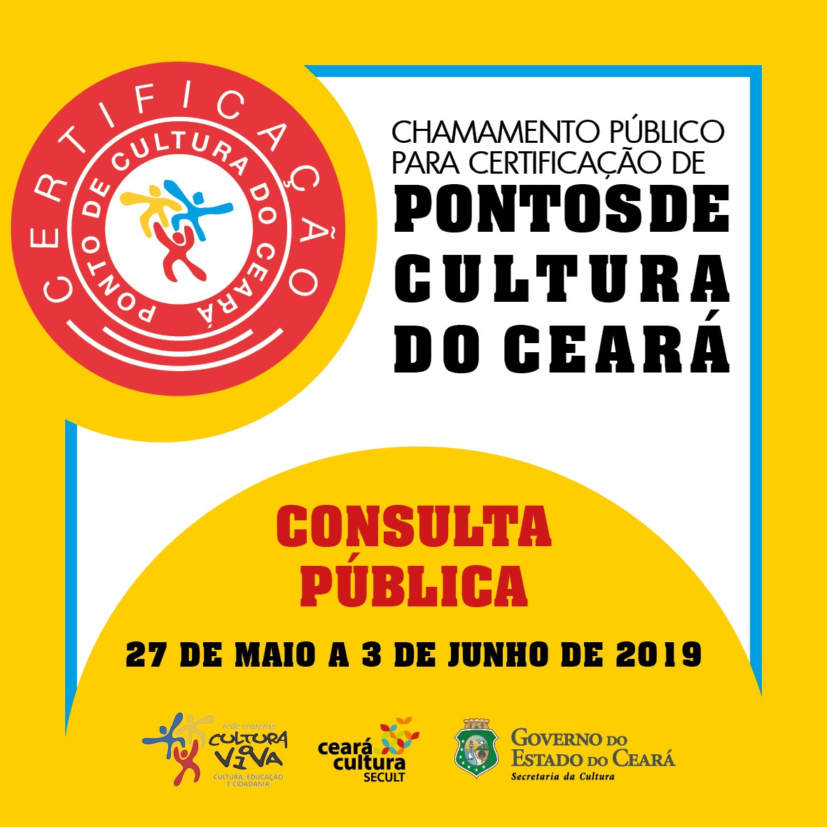 Chamamento Público para certificação de Pontos de Cultura