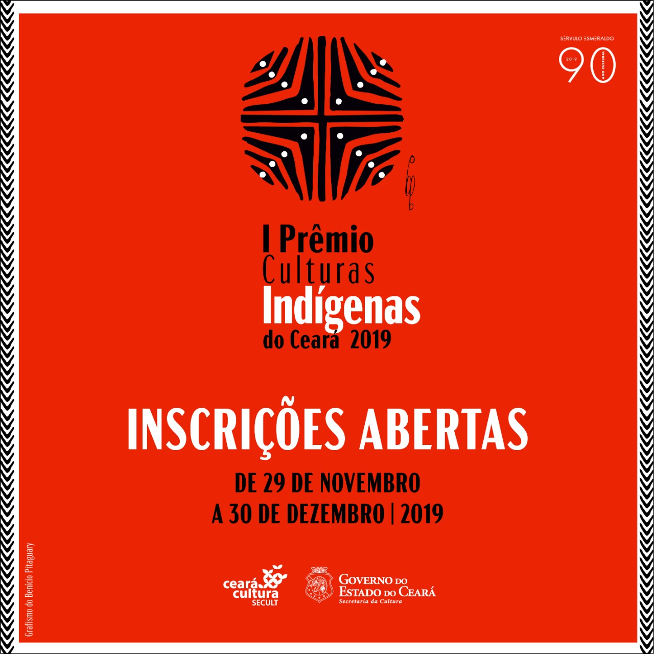 I Prêmio Culturas Indígenas do Ceará está com inscrições abertas 