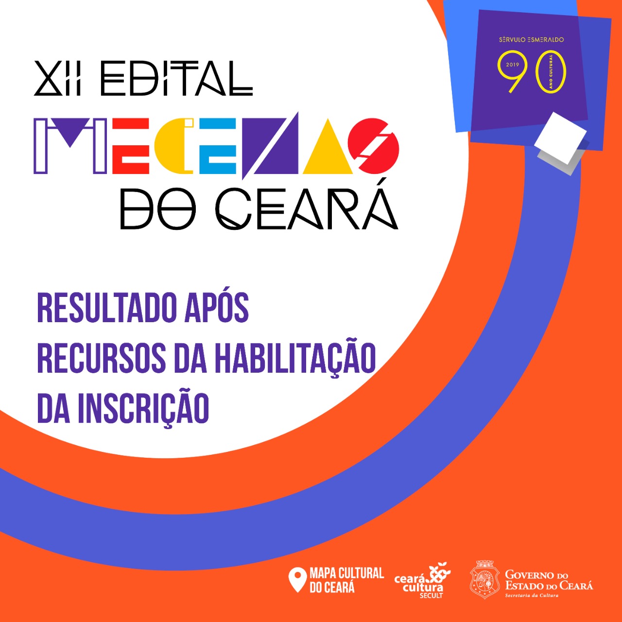 XII Edital Mecenas: Secult divulga o Resultado Após Recurso da Habilitação da Inscrição