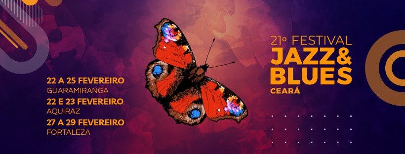 Com apoio da Secult, 21º Festival Jazz & Blues começa no dia 22/2