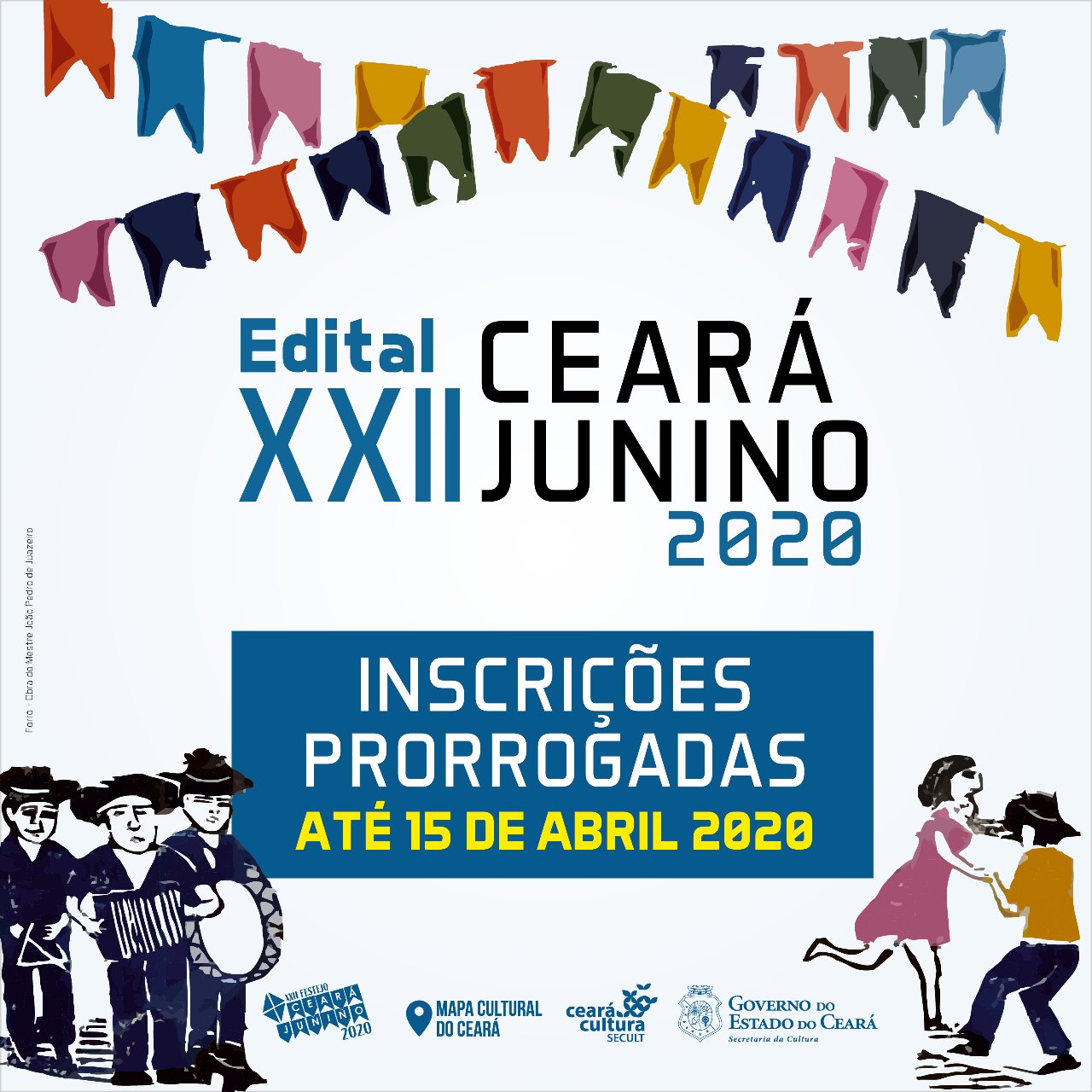 Edital Ceará Junino: Secult prorroga inscrições