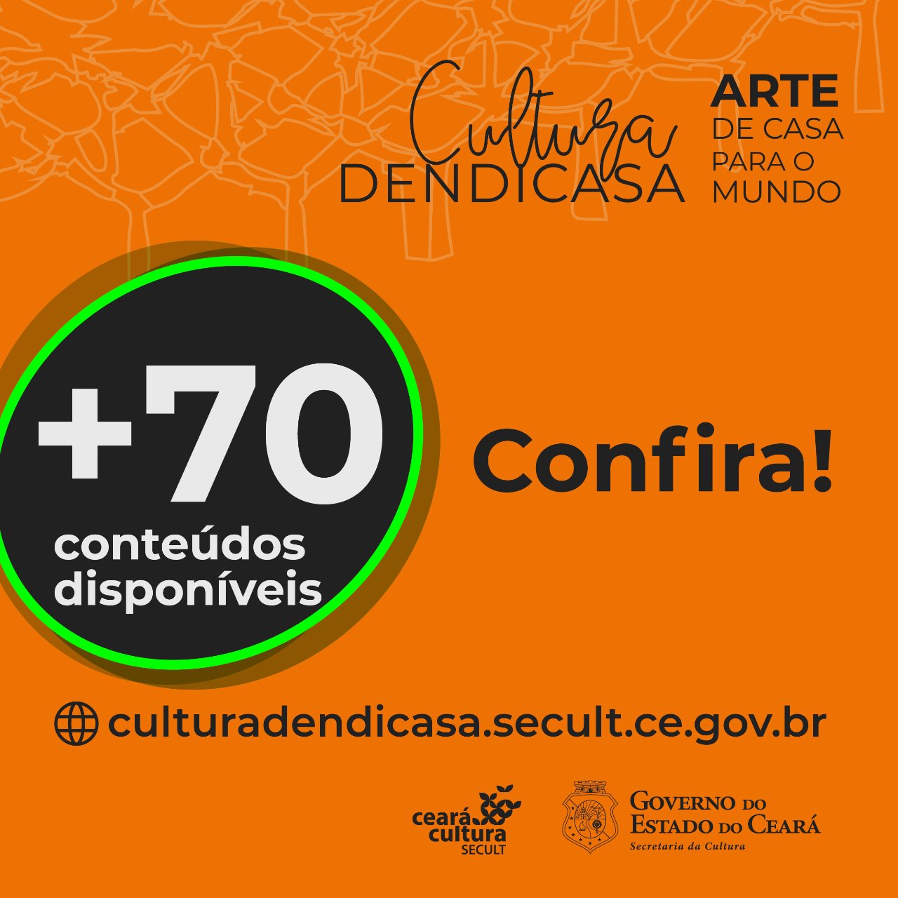 Portal Cultura Dendicasa: novos conteúdos estão disponíveis nesta sexta, 19/6