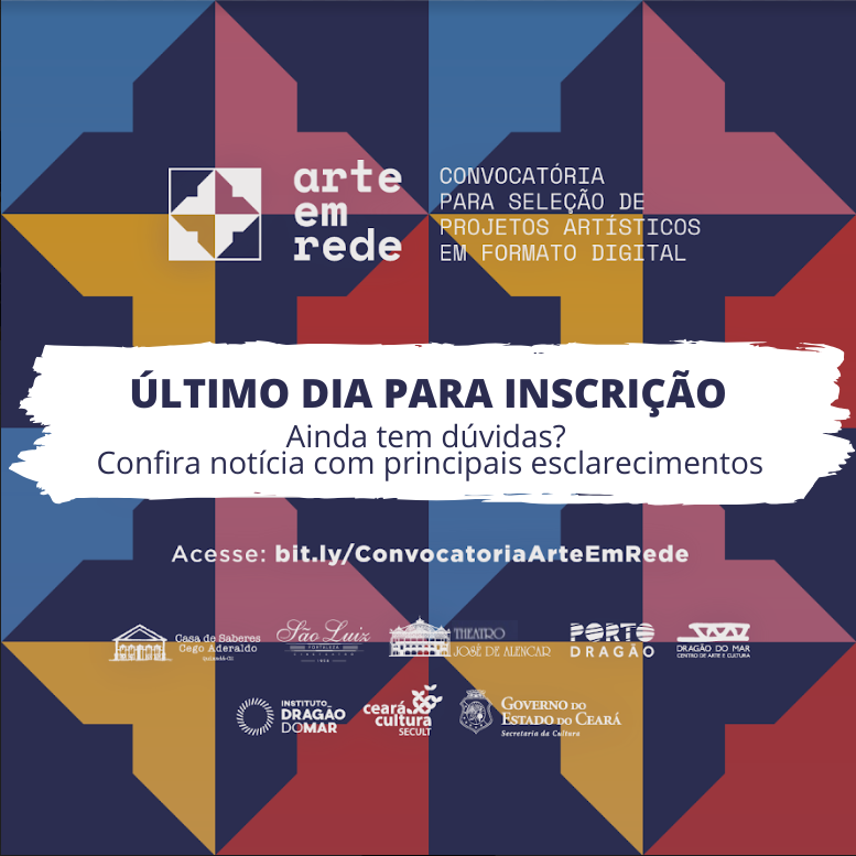 Arte em Rede: Inscrições encerram nesta terça, 9/6