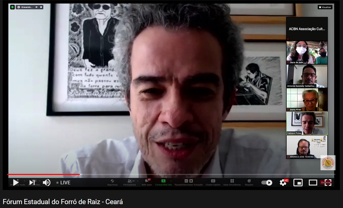 Com apoio da Secult, 1º Fórum Estadual de Forró de Raiz do Ceará teve abertura nesta sexta, 19/3