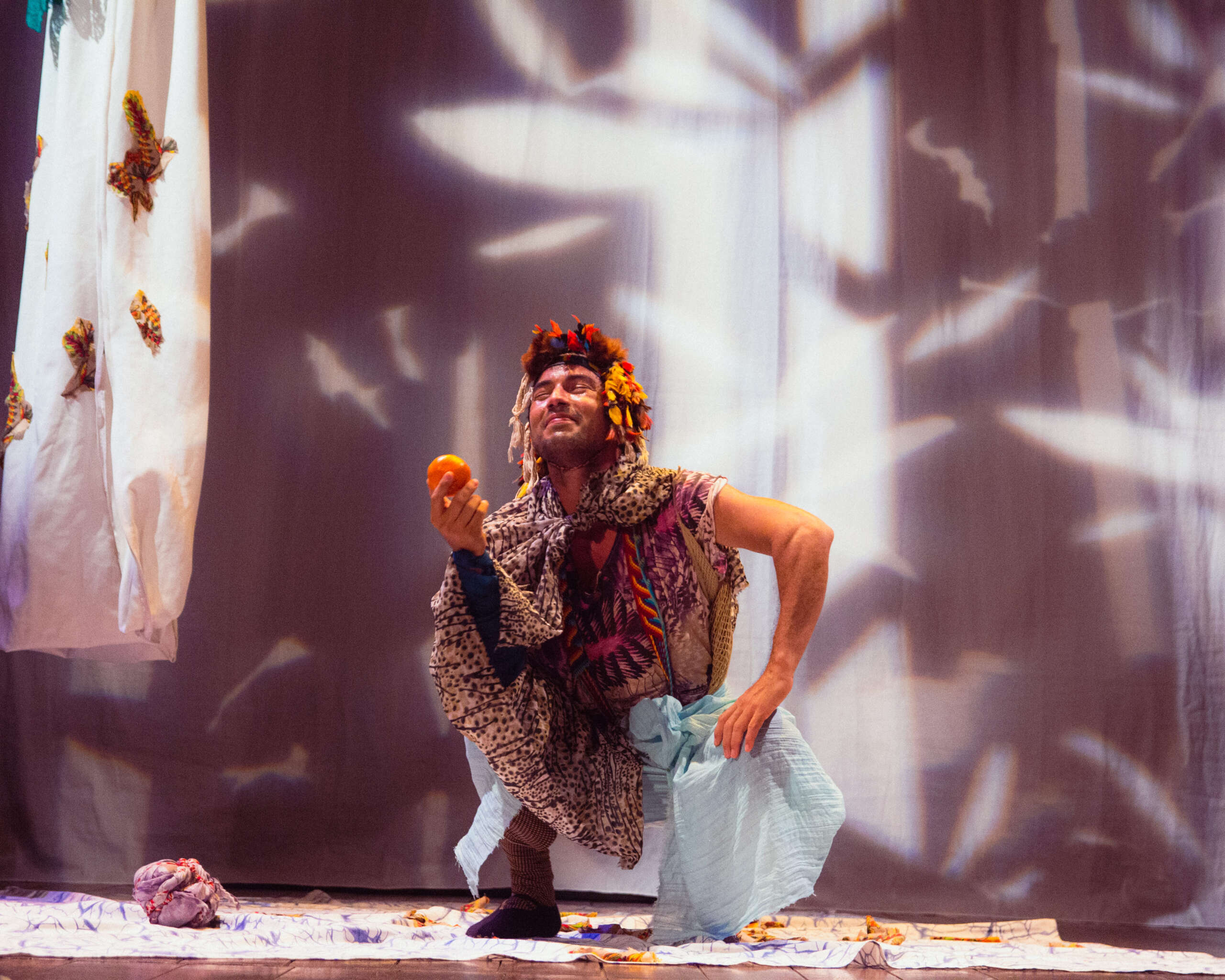 Último final de semana do espetáculo “Borboletário – Teatro para Bebês” no Teatro Dragão do Mar