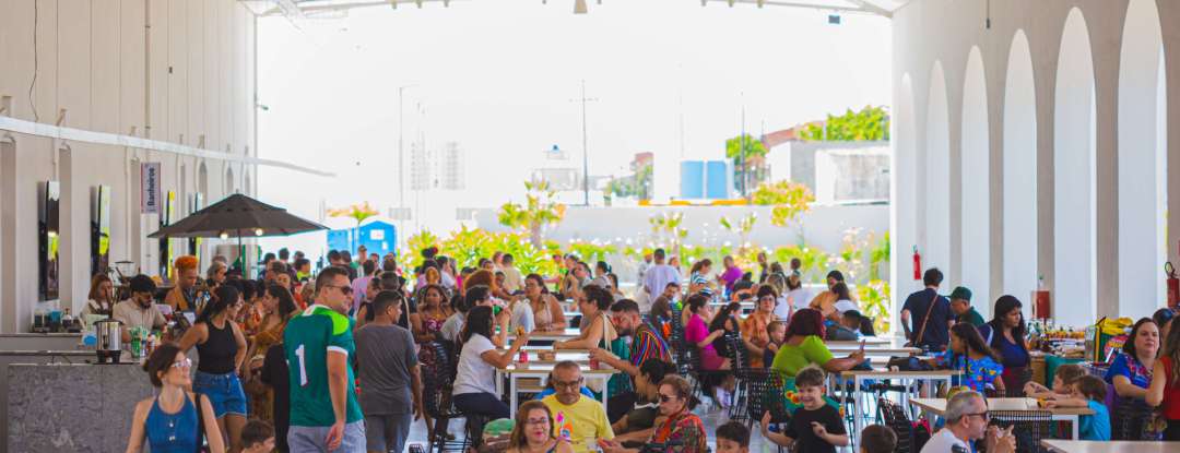 Mercado AlimentaCE celebra 4 anos com programação especial em parceria com a Estação das Artes