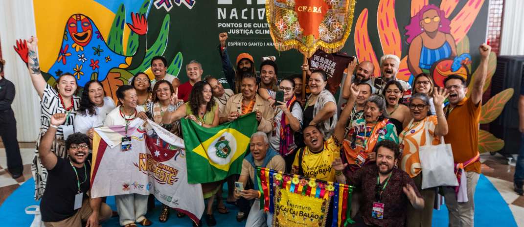 Secult Ceará e comitiva de Pontos e Pontões de Cultura do estado ajudam a escrever a história da 6ª Teia Nacional