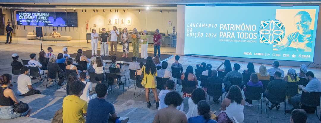 Lançamento de plataforma com inventários culturais e homenagem a guardiões da memória marcam início da edição 2026 do Projeto Patrimônio para Todos