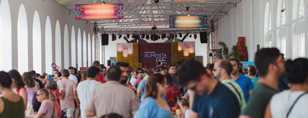 Com presença de Ailton Krenak, Mercado AlimentaCE realiza 3ª edição do Festival de Gastronomia Cearense