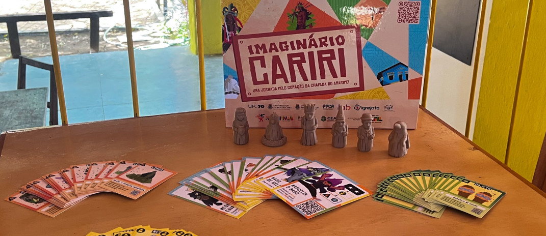 Com apoio da Secult, jogo de tabuleiro criado no Ceará celebra a cultura da Chapada do Araripe em coautoria com crianças da Fundação Casa Grande