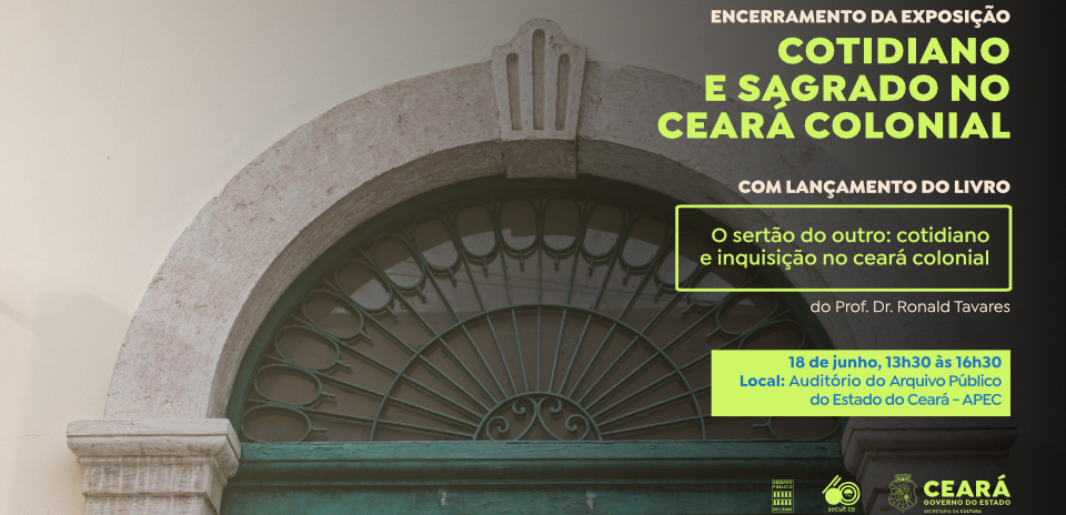 APEC encerra exposição “Cotidiano e Sagrado no Ceará Colonial” com oficina de paleografia e lançamento de livro