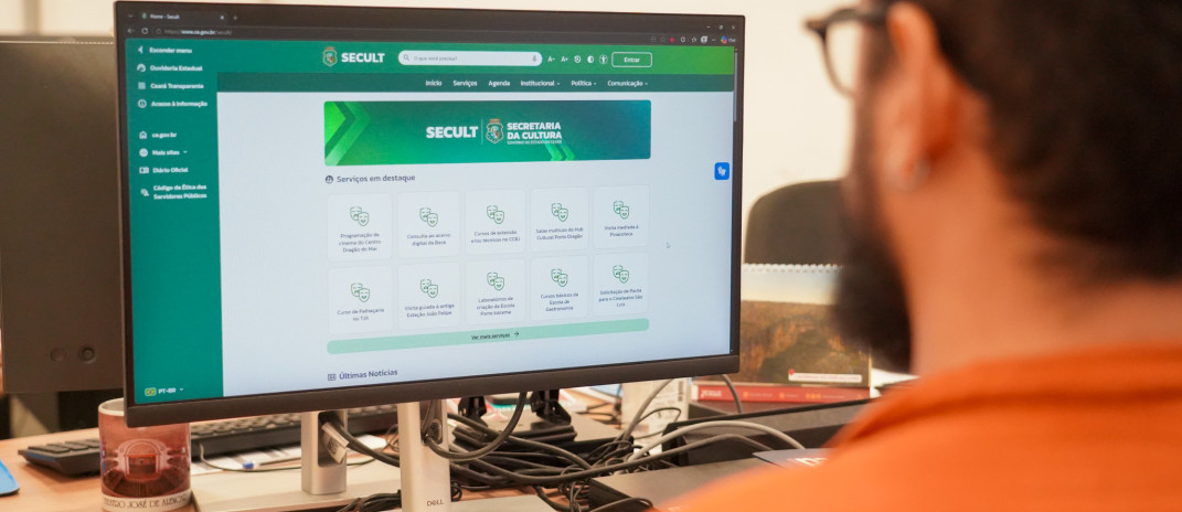 Secult Ceará lança novo portal e avança o acesso da população à Cultura