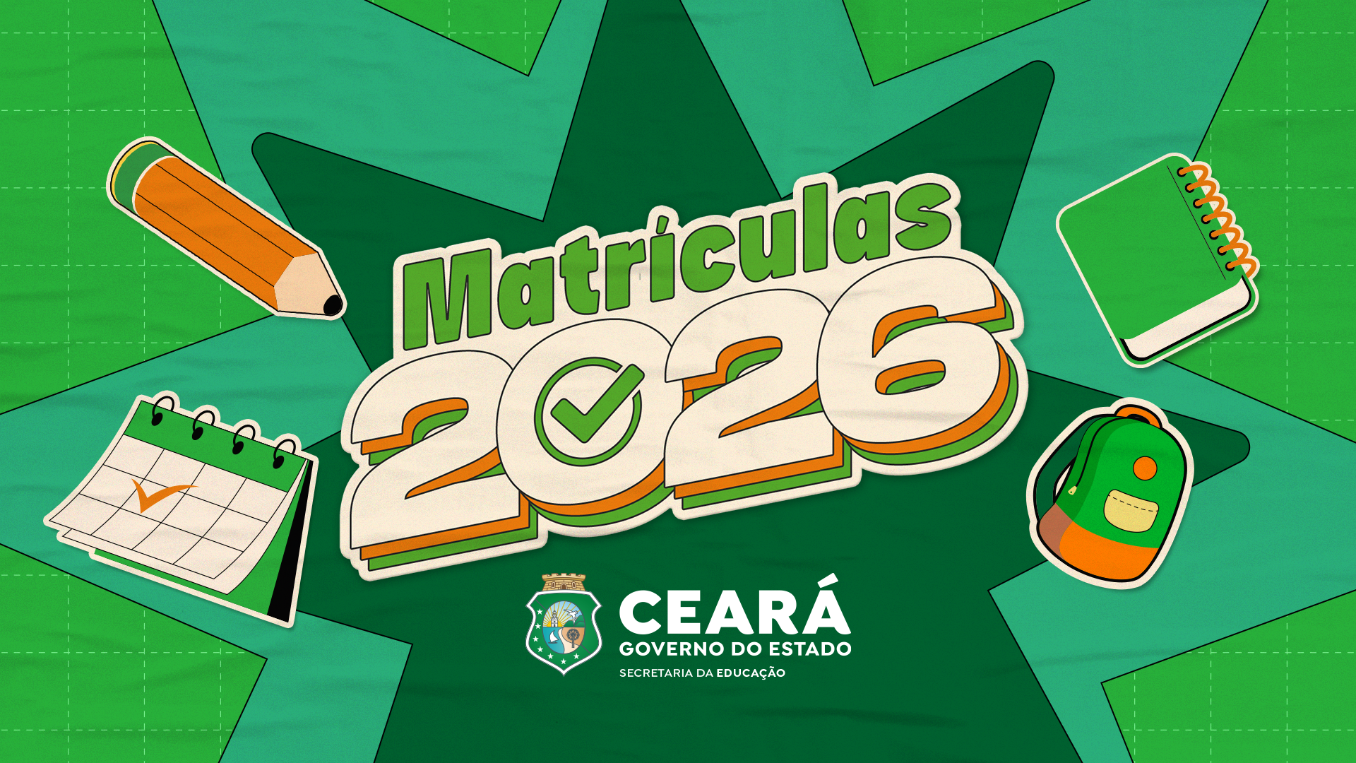 Confira informações sobre as matrículas de 2026 nas escolas da rede estadual na capital e no interior