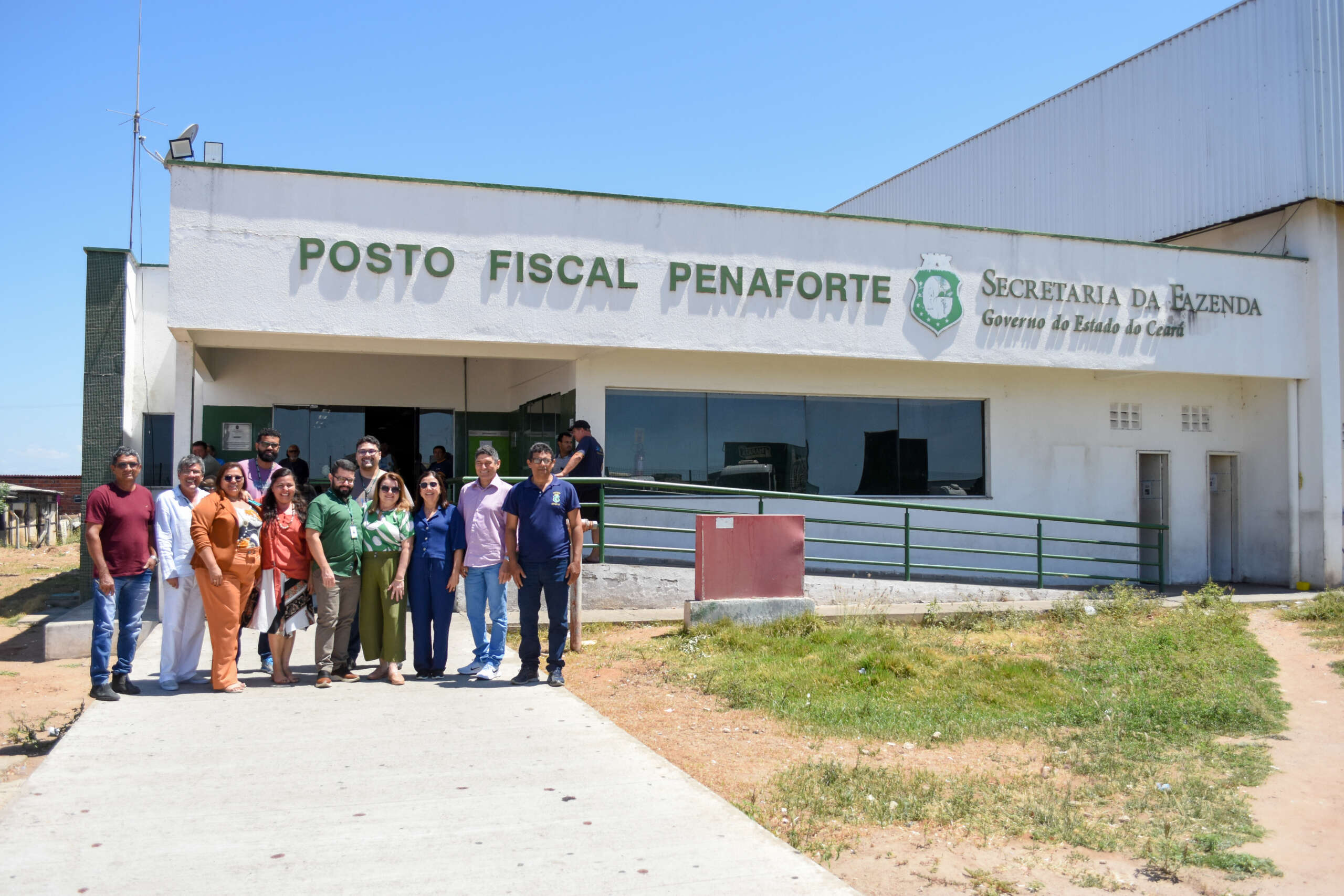 Integrantes da atual gestão da Sefaz visitam as unidades da Fazenda, na região do Cariri