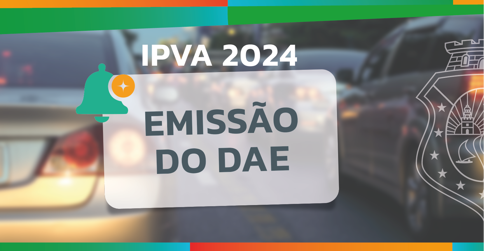 A partir desta terça (2/1) é possível emitir boleto para pagamento do IPVA 2024