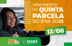 IPVA 2026: última parcela vence na sexta-feira (12)