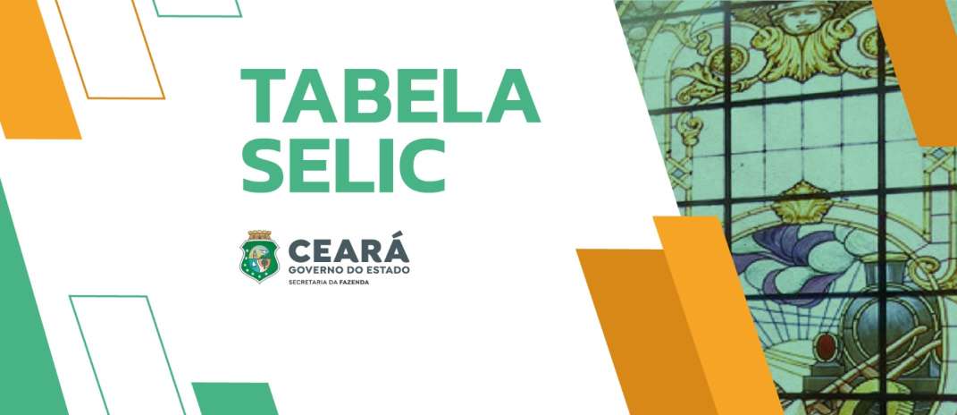 Tabela Selic Junho/2026