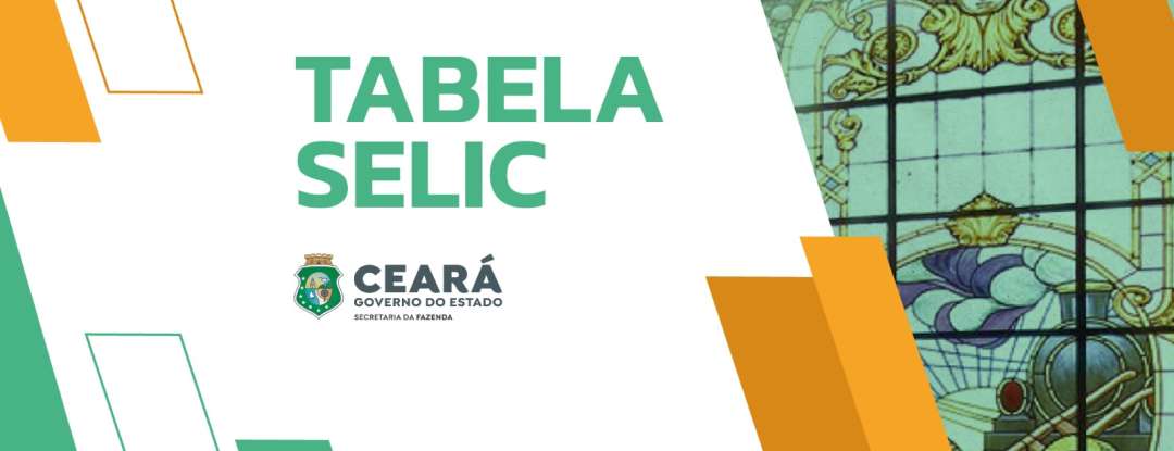 Tabela Selic Junho/2026