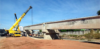 VLT Parangaba-Mucuripe inicia içamento das primeiras vigas de concreto
