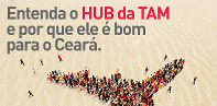 #TAMOSJUNTOS busca envolver cearenses na disputa pelo HUB da TAM