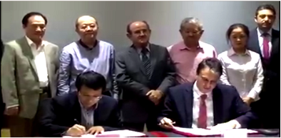 Governador assina, na China, memorando para refinaria