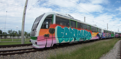 Ceará recebe OSGEMEOS para grafitagem de trens em Fortaleza, Cariri e Sobral