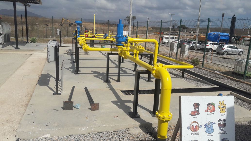 Cegás realiza testes finais para iniciar a distribuição de Gás Natural Renovável no aterro sanitário de Caucaia