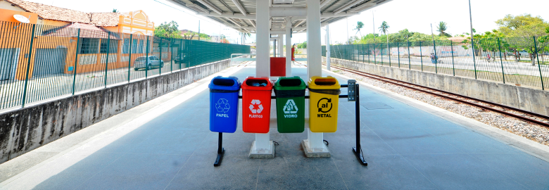 Agenda A3P – Metrofor destina lixo para cooperativa de reciclagem