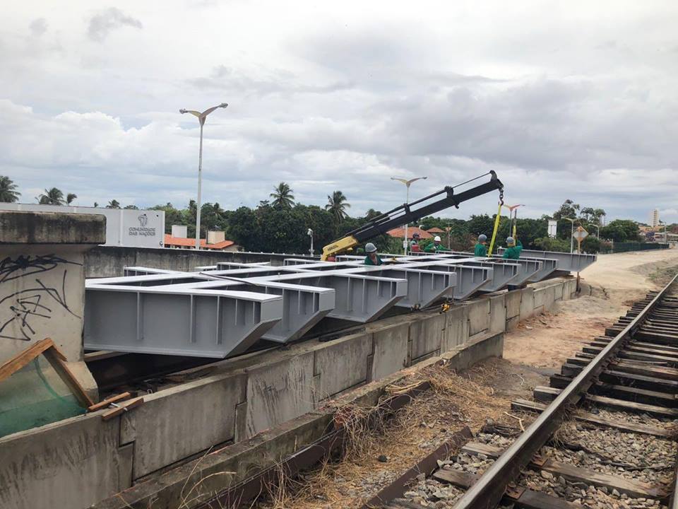 Avanço do VLT – Operação de montagem de estrutura vai alterar trânsito no Dionísio Torres nesta quinta-feira (12)