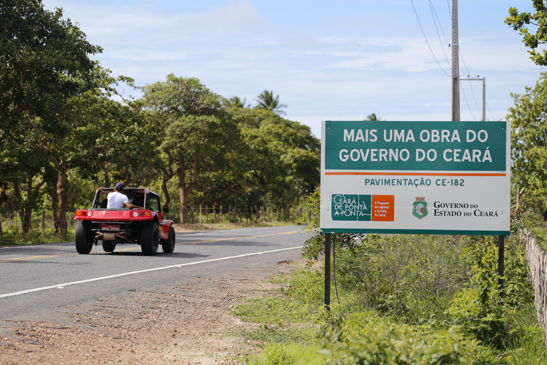 Governo entrega acesso pavimentado à Praia de Jericoacoara nesta quinta-feira (22)