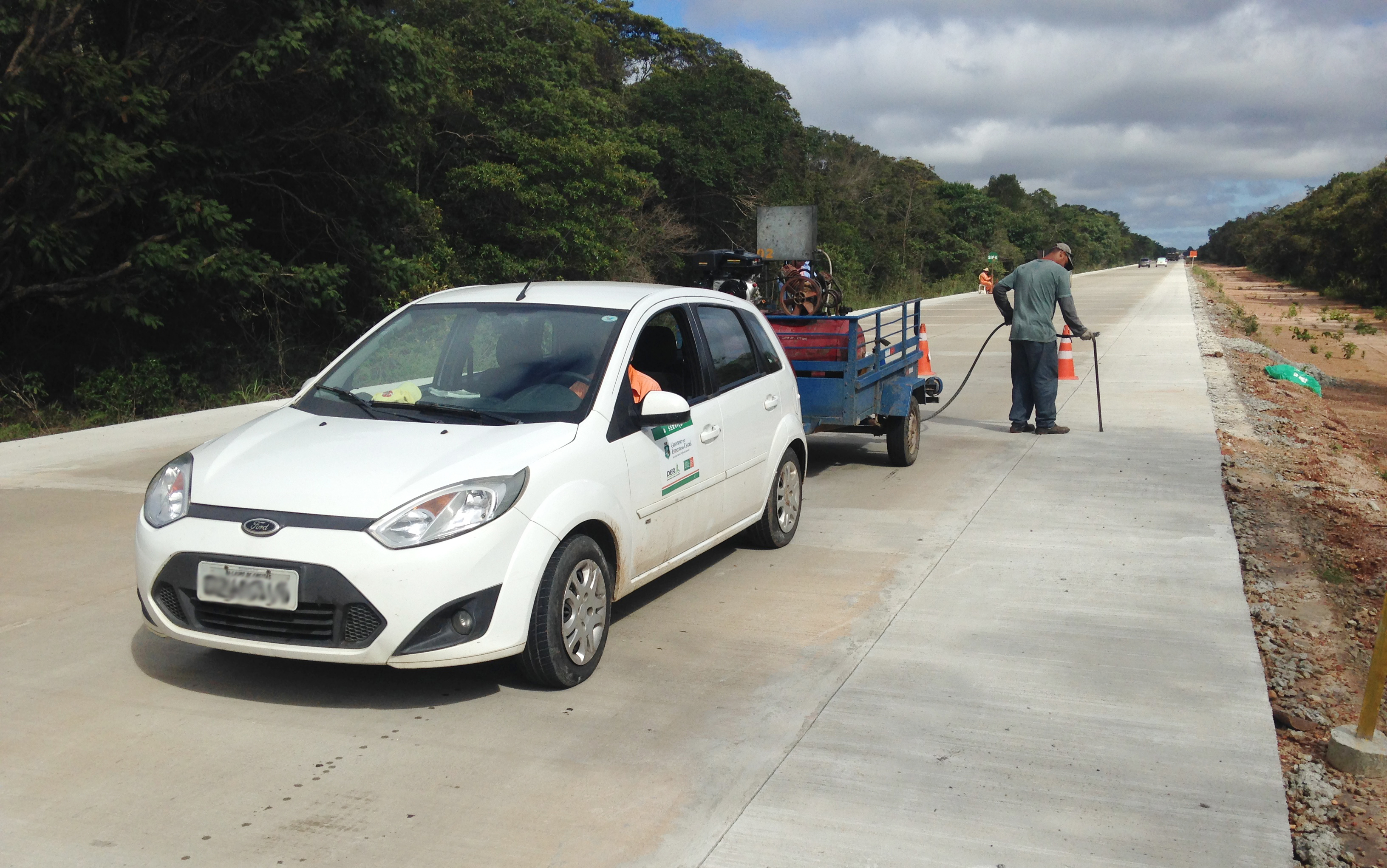 Obras na CE – 292 avançam na Região do Cariri