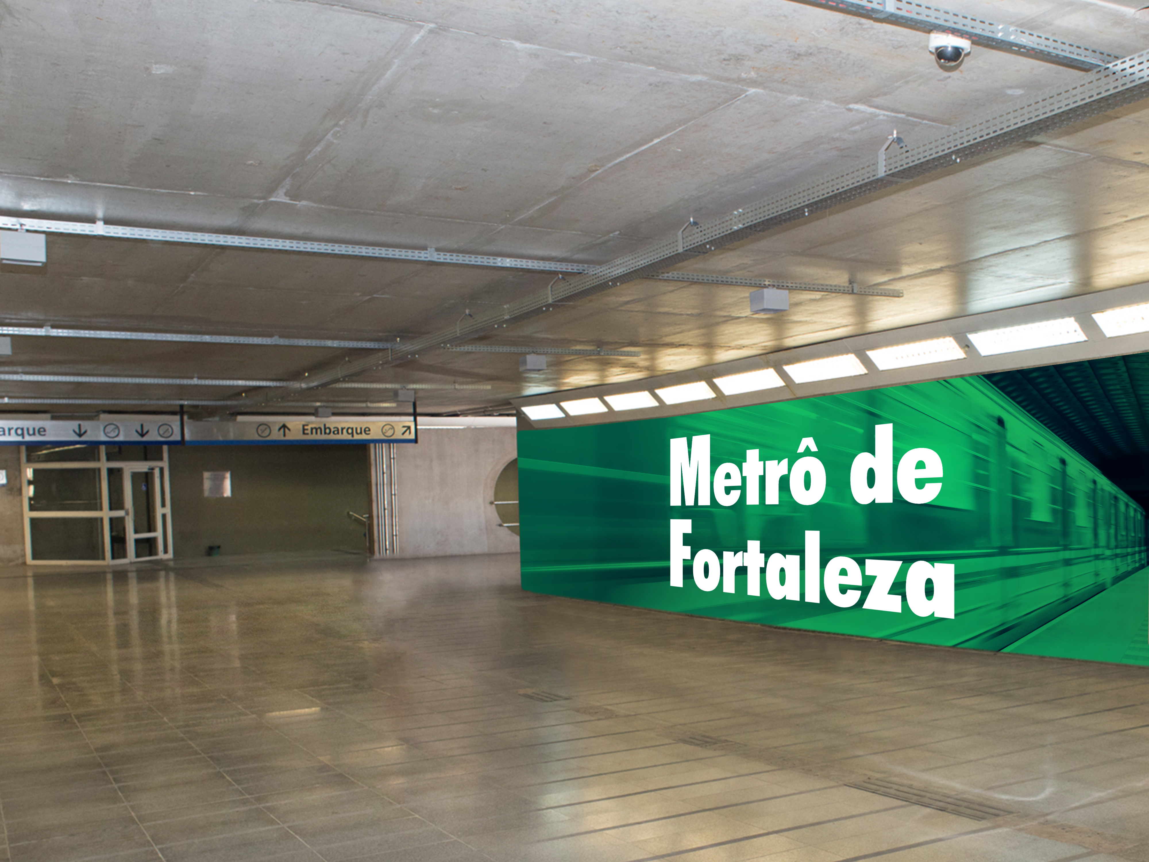 Metrofor credencia empresas interessadas em explorar espaços para negócios nas estações