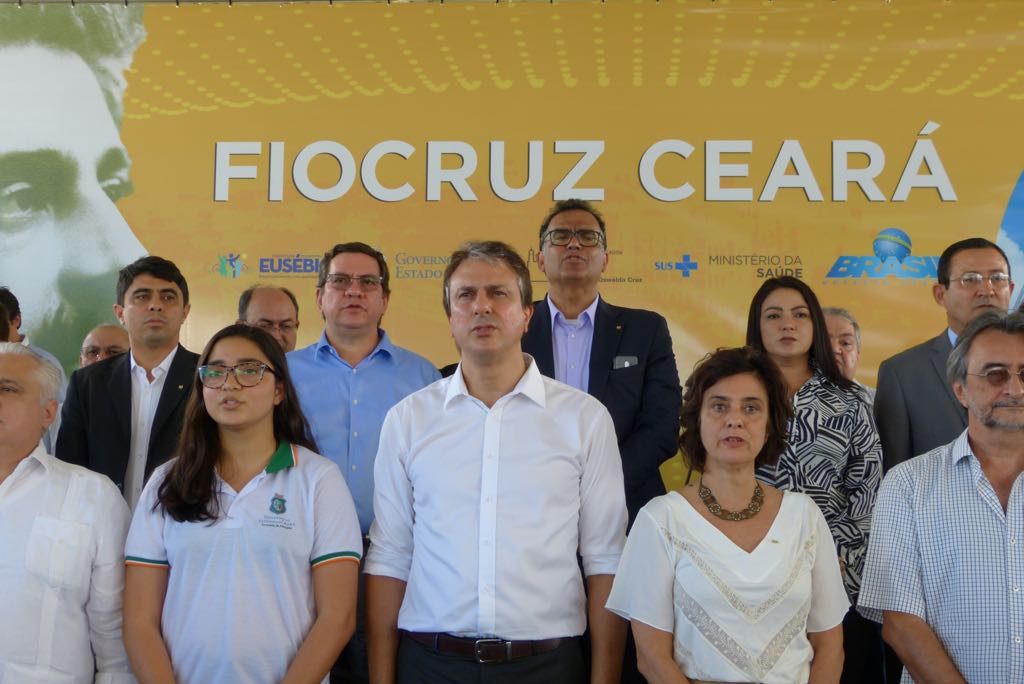 Secretário da Infraestrutura participa de inauguração da Fiocruz Ceará