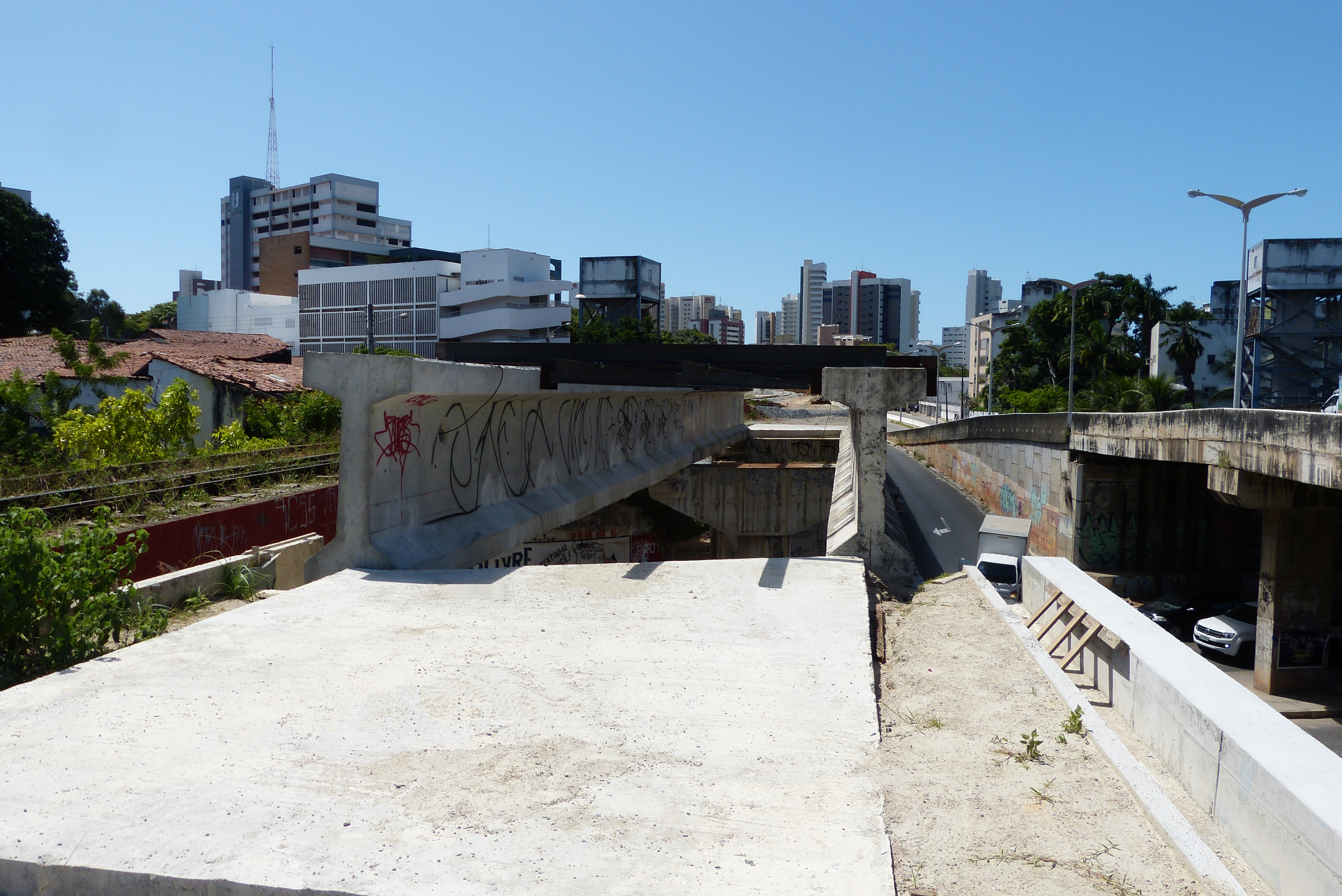 Seinfra anuncia interdição para obra do VLT Parangaba-Mucuripe