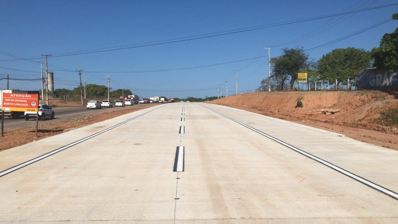 Conclusão de trechos do Anel Viário melhora tráfego na rodovia