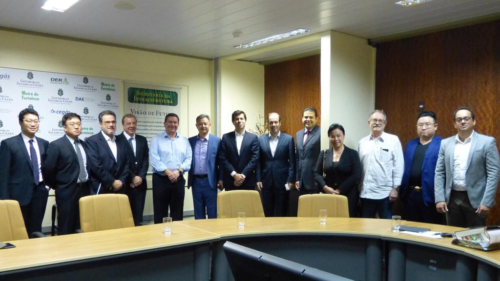 Seinfra apresenta projetos de infraestrutura a investidores chineses