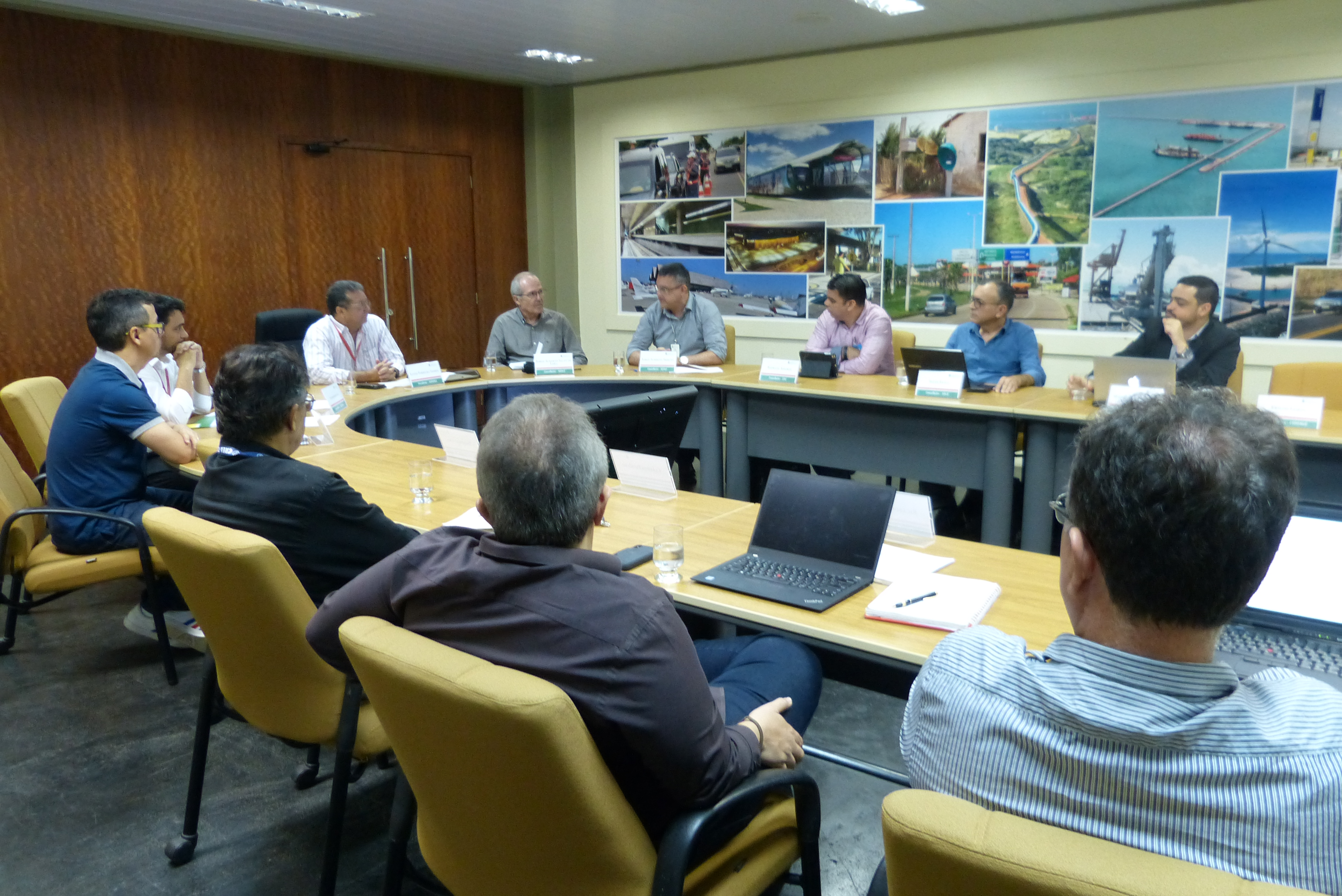 Conselho gestor do FIEE discute ações de eficiência energética na sede da Seinfra