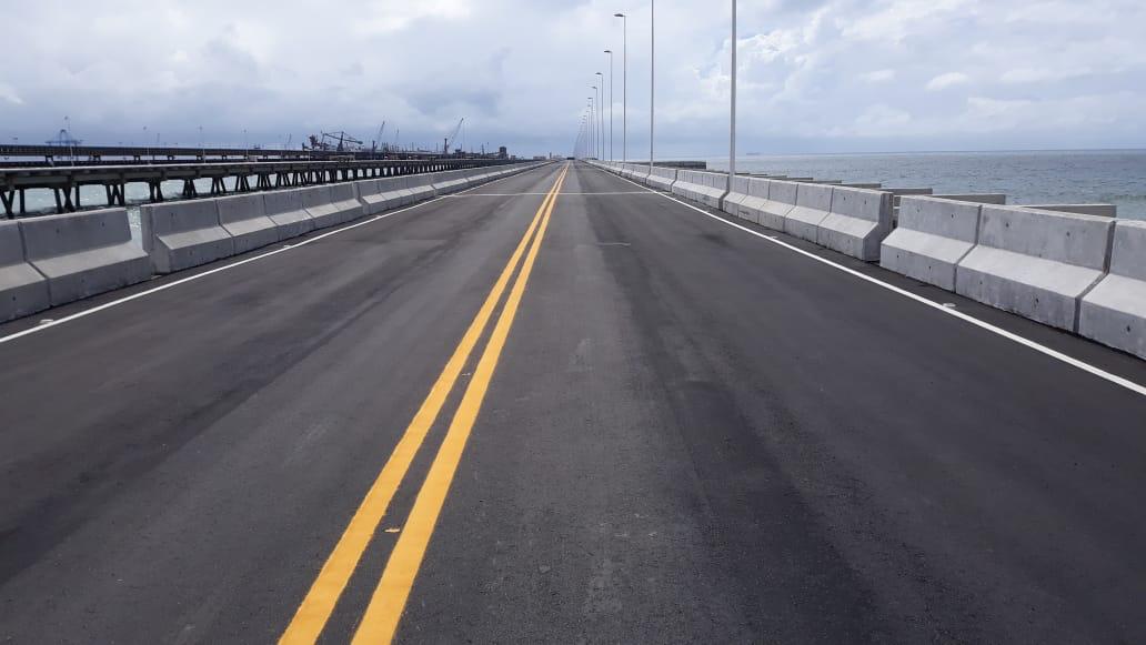 Nova ponte do Porto do Pecém é concluída