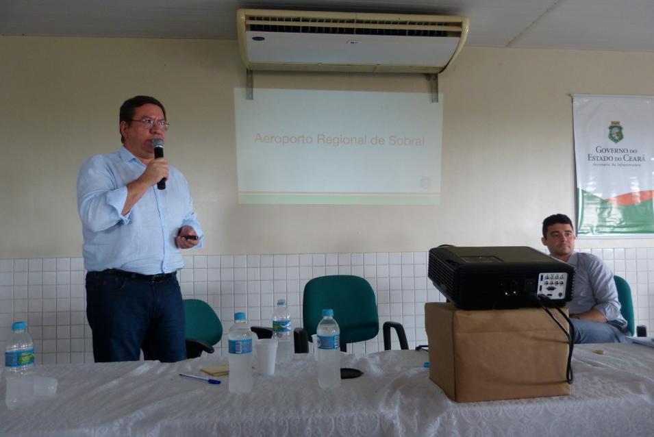 Projeto do Aeroporto Regional de Sobral é apresentado em audiência pública