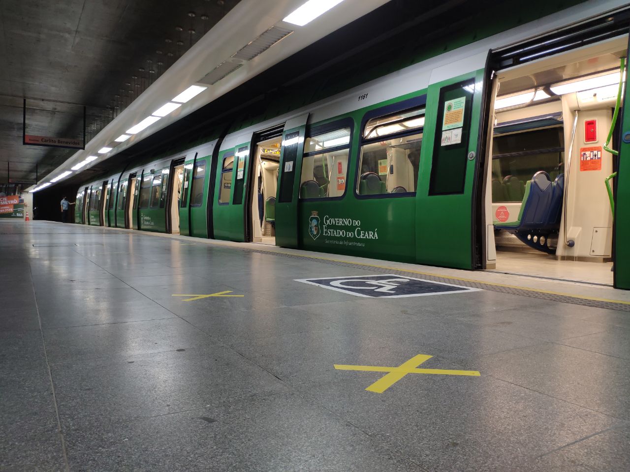 Metrô de Fortaleza aumenta em 41% oferta de viagens na Linha Sul a partir desta sexta-feira (10/7)
