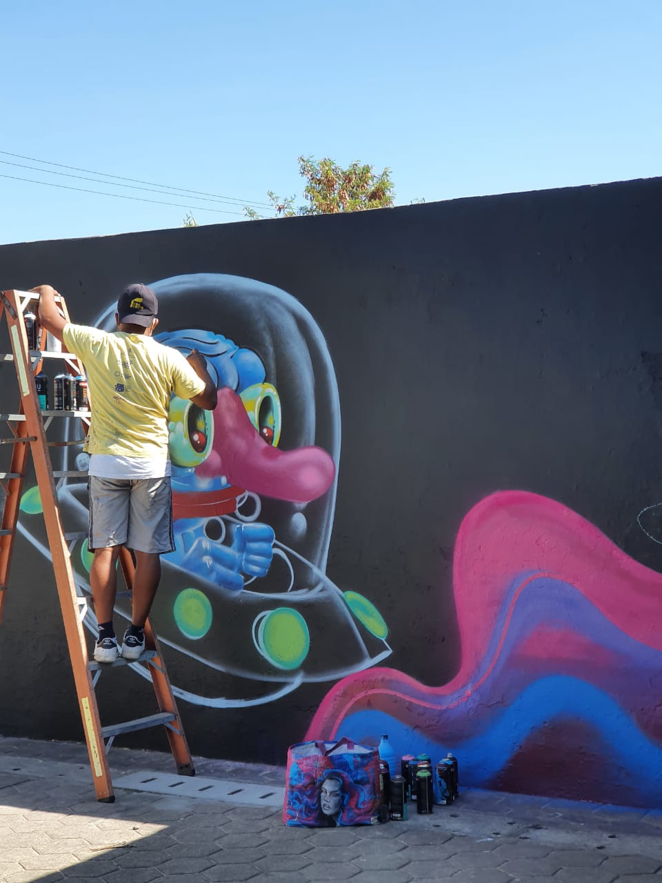 Artistas visuais farão grafite na Estação Conjunto Ceará do Metrofor