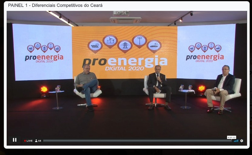 Seinfra discute diferenciais competitivos do Ceará no Proenergia 2020