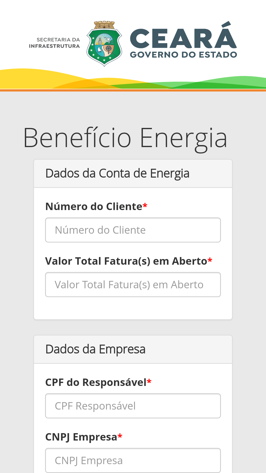 Empresas de alimentação fora do lar podem se cadastrar para solicitar pagamento de débitos em atraso na conta de energia
