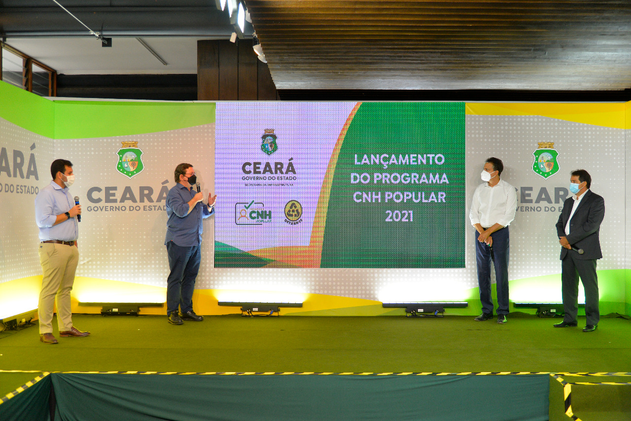 25 mil pessoas do Ceará poderão obter primeira habilitação por meio do programa CNH Popular