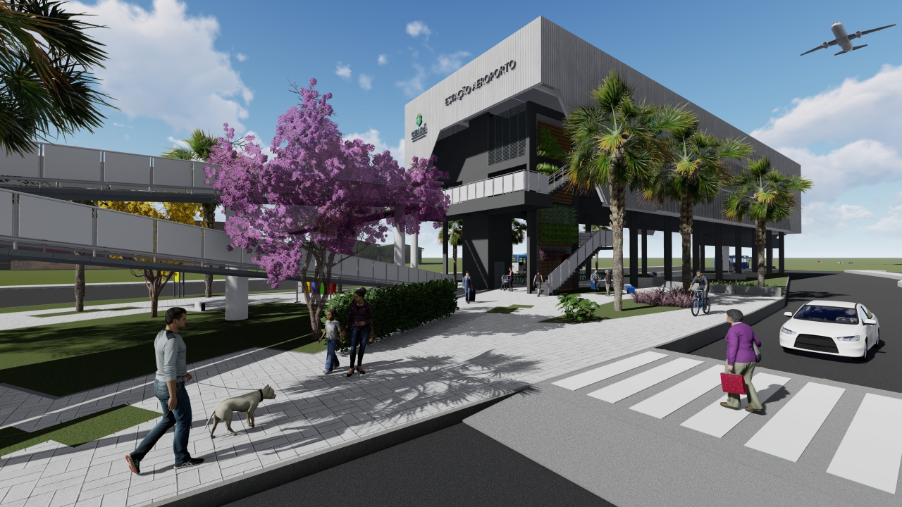 Ramal Aeroporto do VLT reforça potencial turístico do Metrofor e amplia sistema metroviário