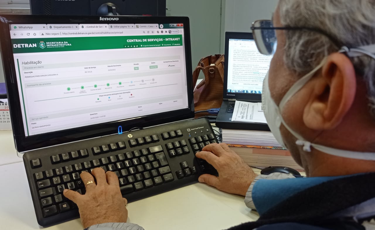 Detran-CE lança ferramenta virtual para acompanhamento de processos de habilitação