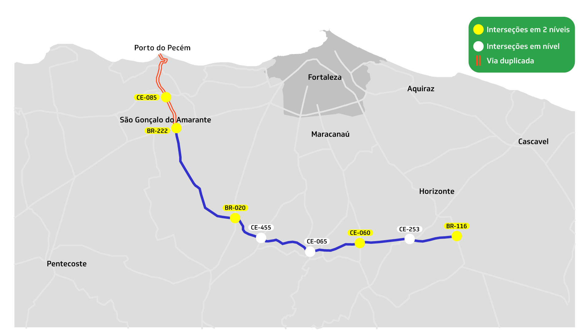 SEINFRA convoca para audiência pública sobre concessão do Arco Rodoviário Metropolitano de Fortaleza
